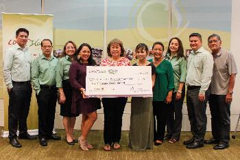 Guam Water & Soil Conservation Districts received $2,500 to support their efforts. Guam Water & Soil Conservation Districts received $2,500 to support their efforts.